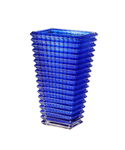 Flower Crystal Vase (Blue)